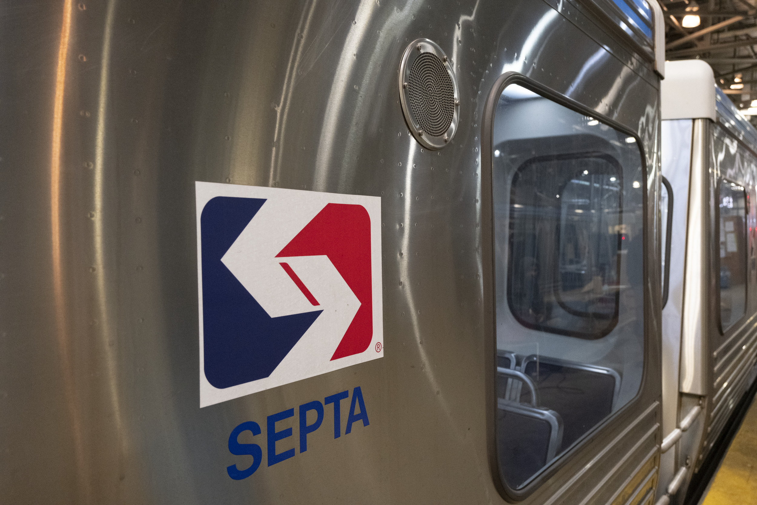 side of a SEPTA train.
