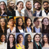 A collage featuring the faces of each 30 Under 30 honoree in the 2025 cohort