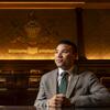 Jordan Laslett poses in the Pennsylvania State Capitol buliding.