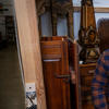 Daniel Clark standing in his studio.